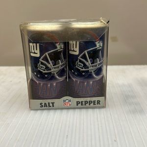 Vintage New York Giants salt and pepper shakers